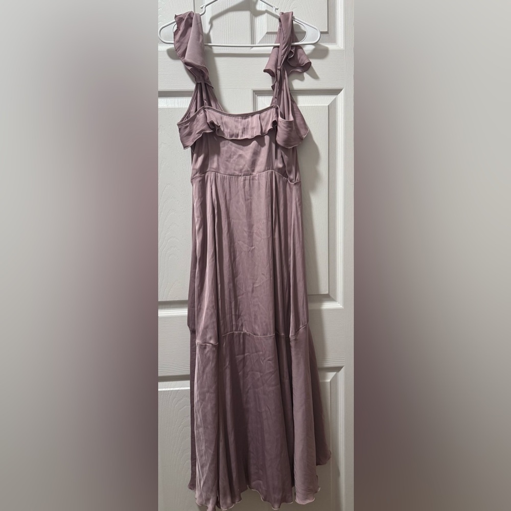 Altar'd State Mauve Wrap Dress - Picture 6 of 7